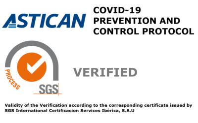 ASTICAN CERTIFIES WITH SGS ITS COVID-19 PROTOCOLS